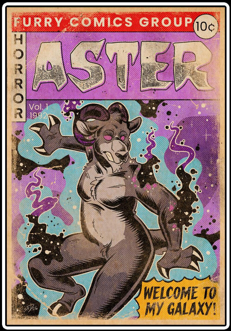 Aster Badge